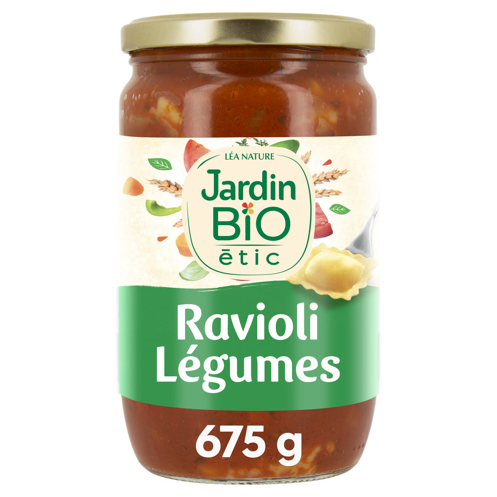JARDIN BIO Organic Vegetable Ravioli 675g