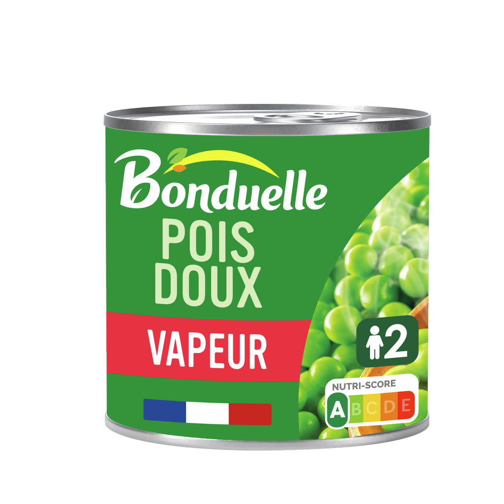 BONDUELLE Junge Erbsen gedämpft 265g