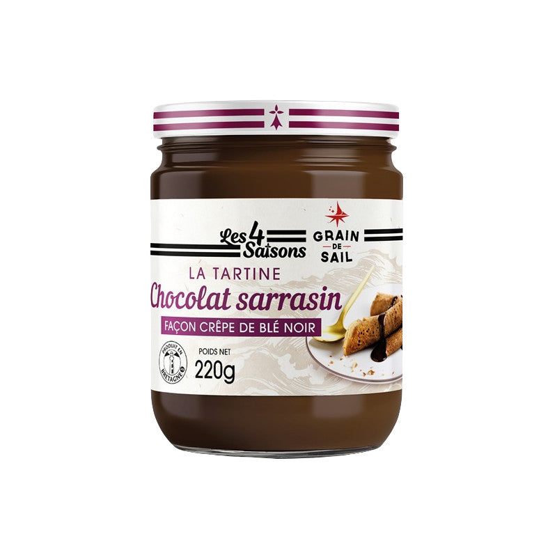 GRAIN DE SAIL Chocolat Sarrasin – Façon Crêpe de Blé noir 220g