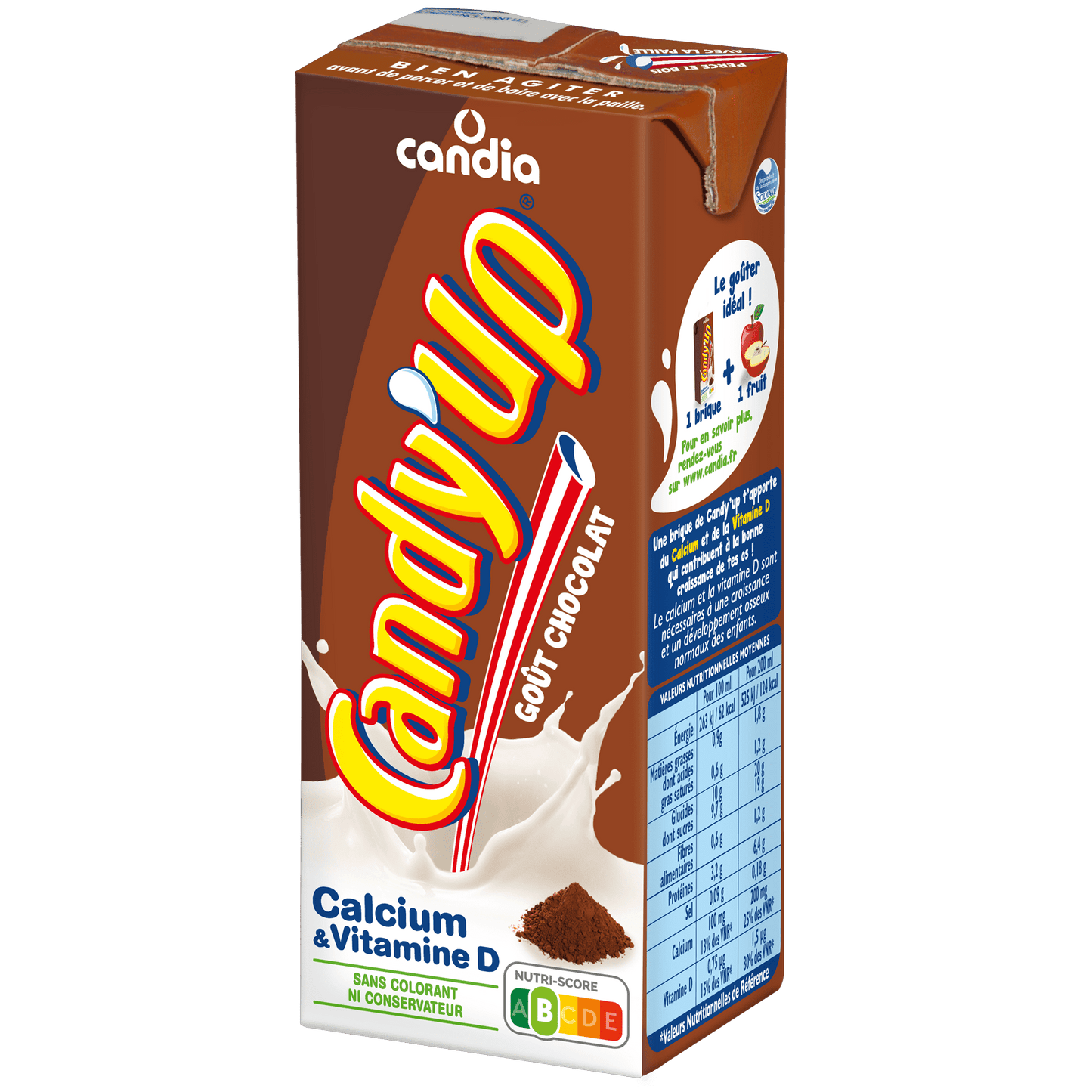 CANDY UP Chocolate con Leche 6x200ml
