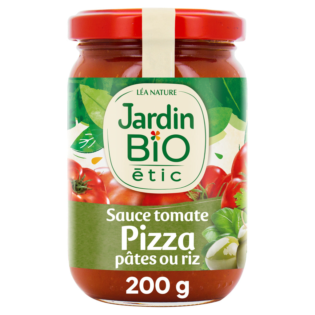 JARDIN BIO Organic Tomato Sauce for Pizza Pasta & Rice 200g