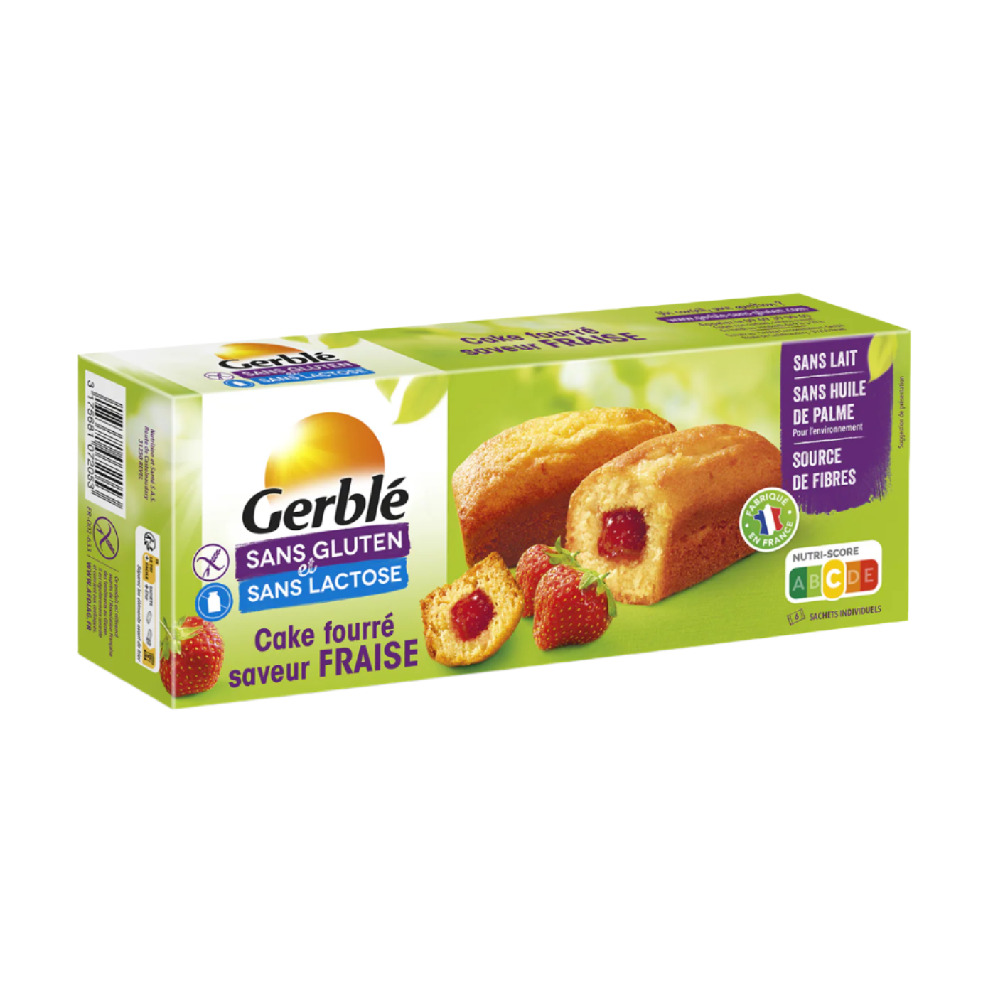 GERBLÉ Strawberry Filled Cake Gluten-Free 210g