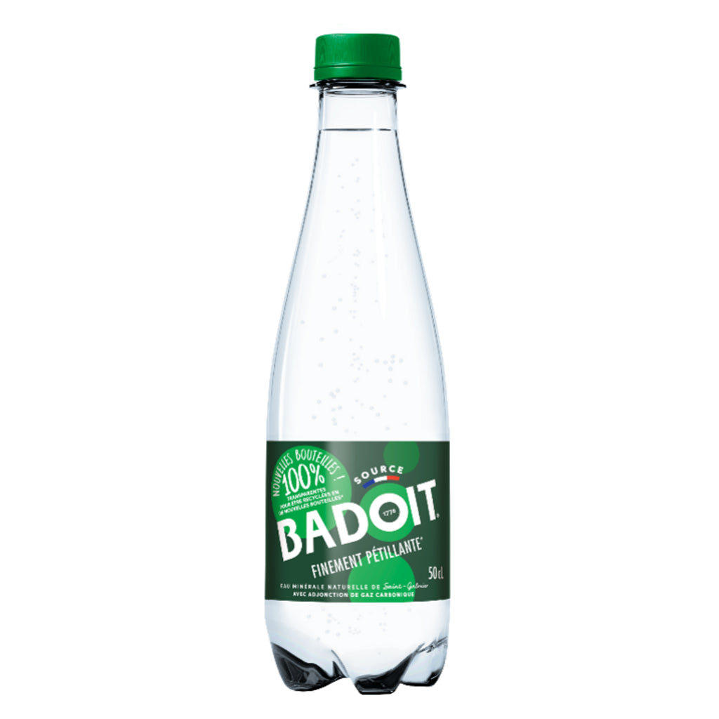 BADOIT Fein sprudelndes natürliches Mineralwasser 50CL