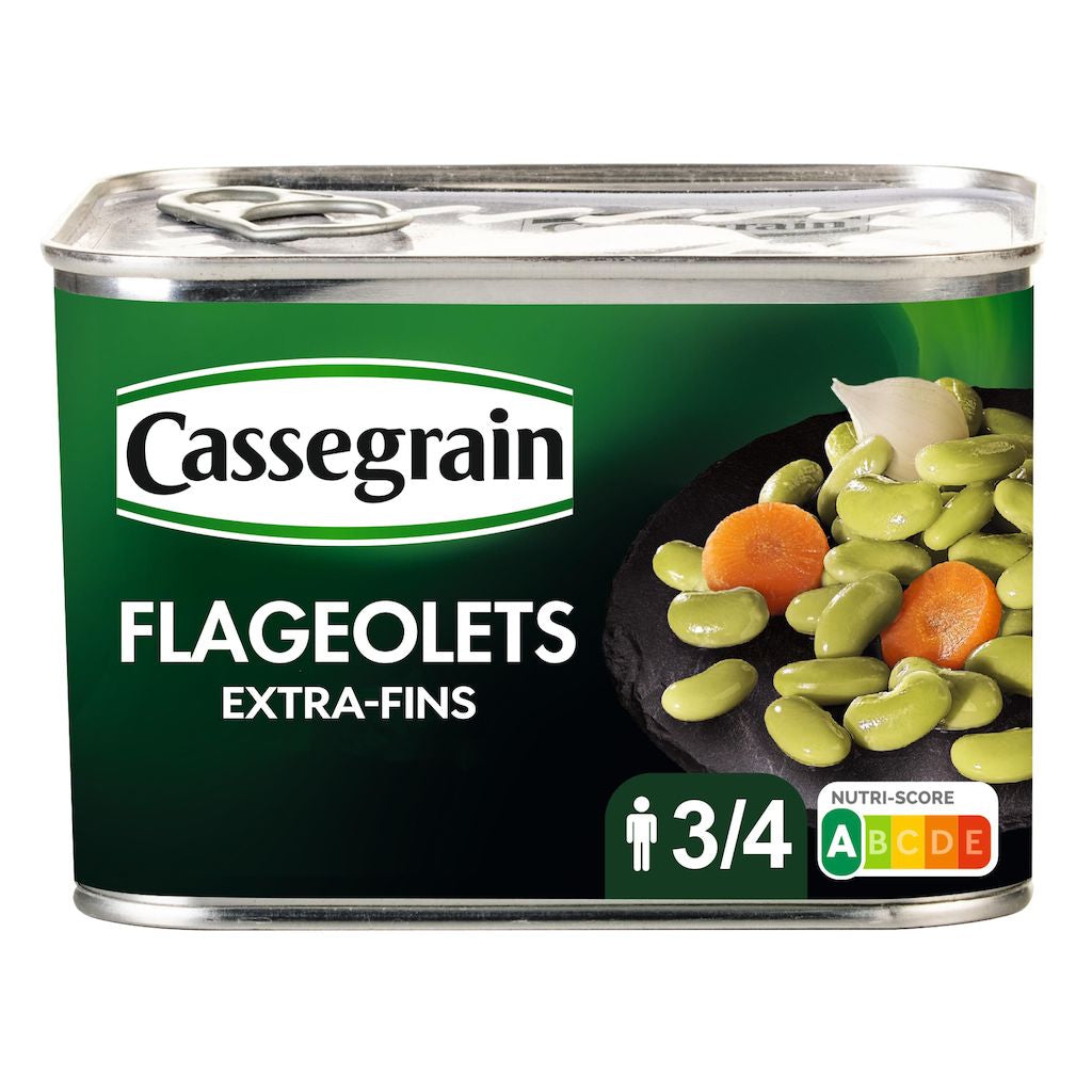 CASSEGRAIN Junge grüne Brechbohnen extra fein 465g