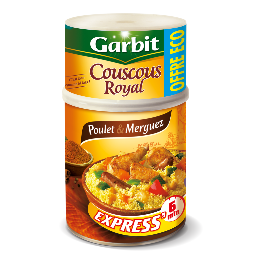 GARBIT Moroccan Couscous Chicken & Merguez 980g