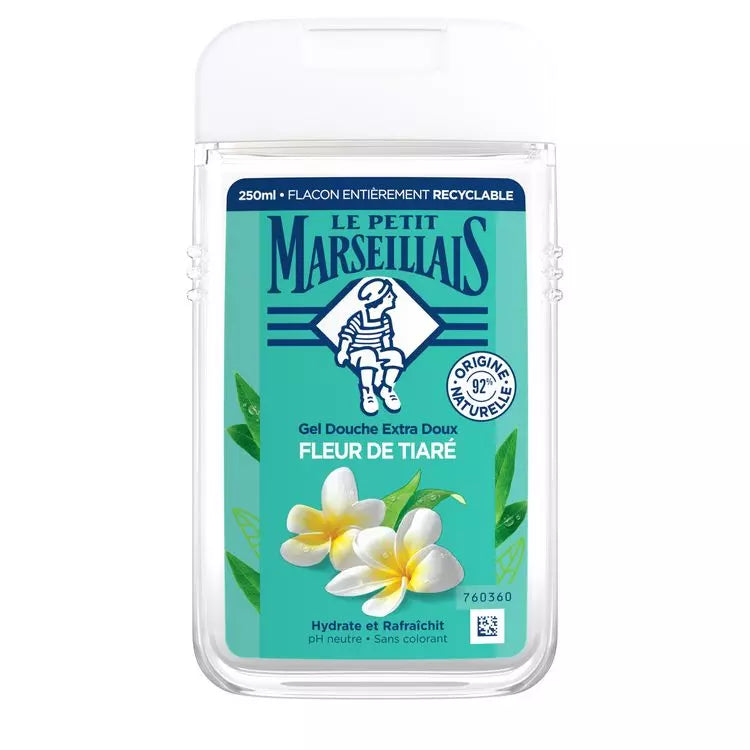 LE PETIT MARSEILLAIS Gel Douche Extra Doux Fleur de Tiaré 250 ml