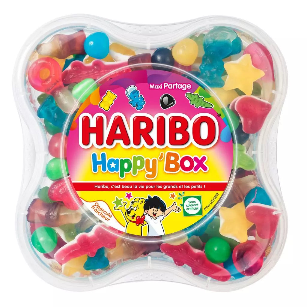 HARIBO Happy’box Assorted Candy Box 600g