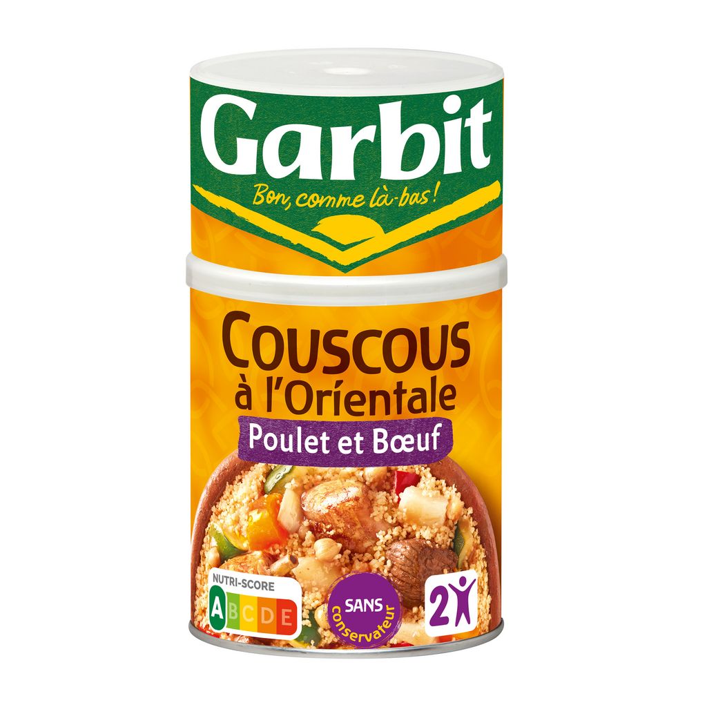 GARBIT Couscous Chicken & Beef 980g