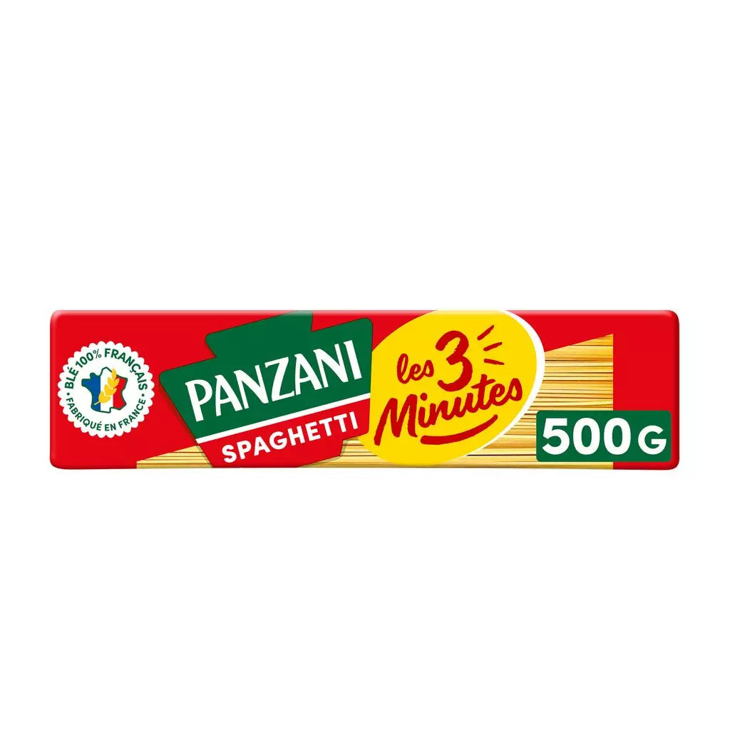 PANZANI Spaghetti – Quick Cook 3 Minutes – 500g