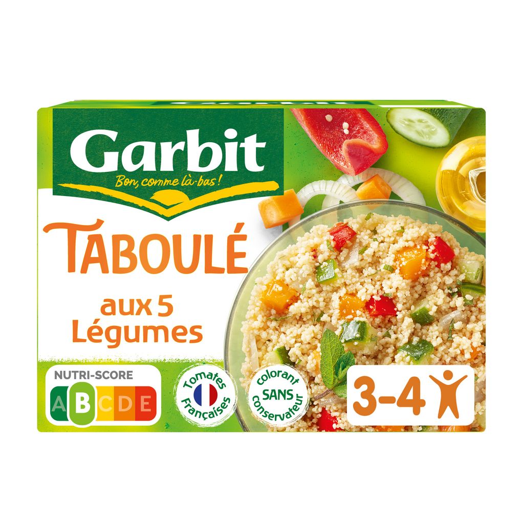GARBIT Taboulé with 5 Vegetables 525g
