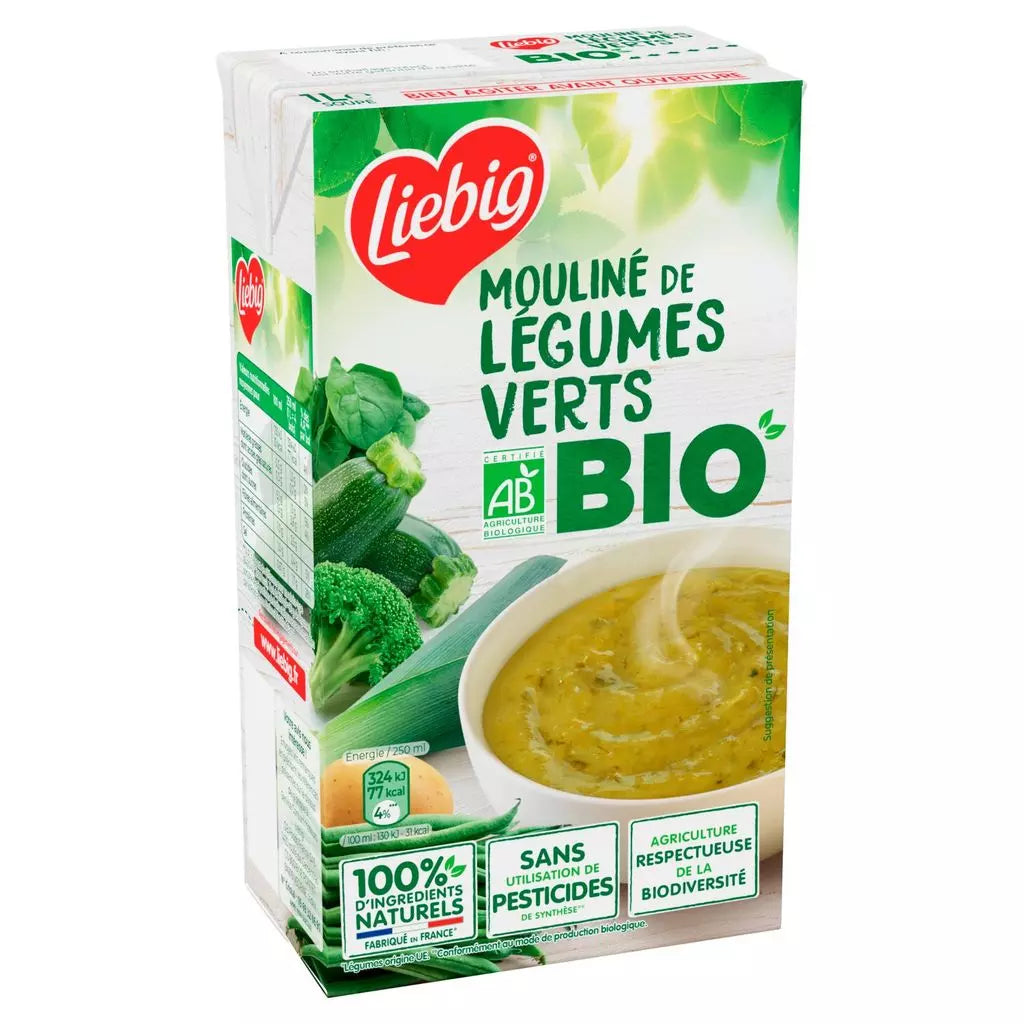 LIEBIG Organic Country-Style Green Vegetables Soup (1x1000ml) 1000ml