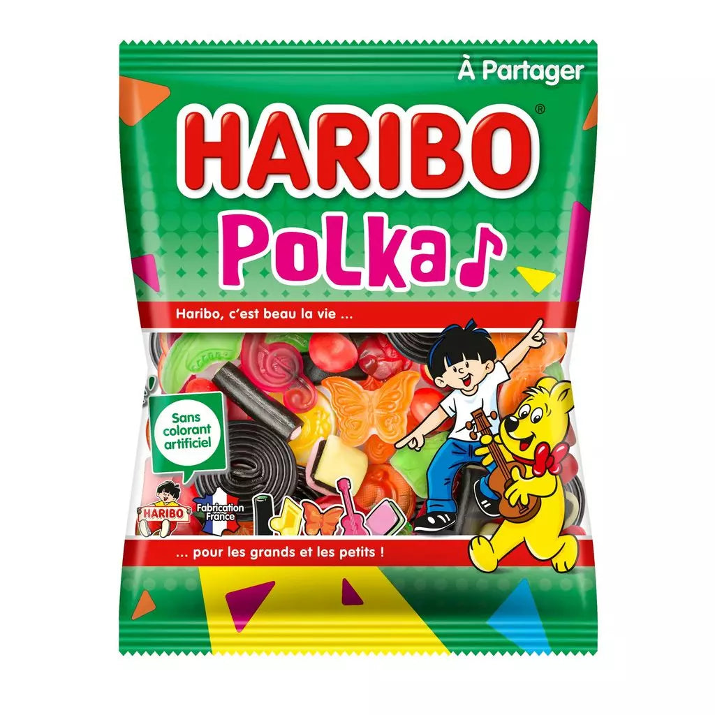HARIBO Polka Assortment of Gummy Candies to Share 300g