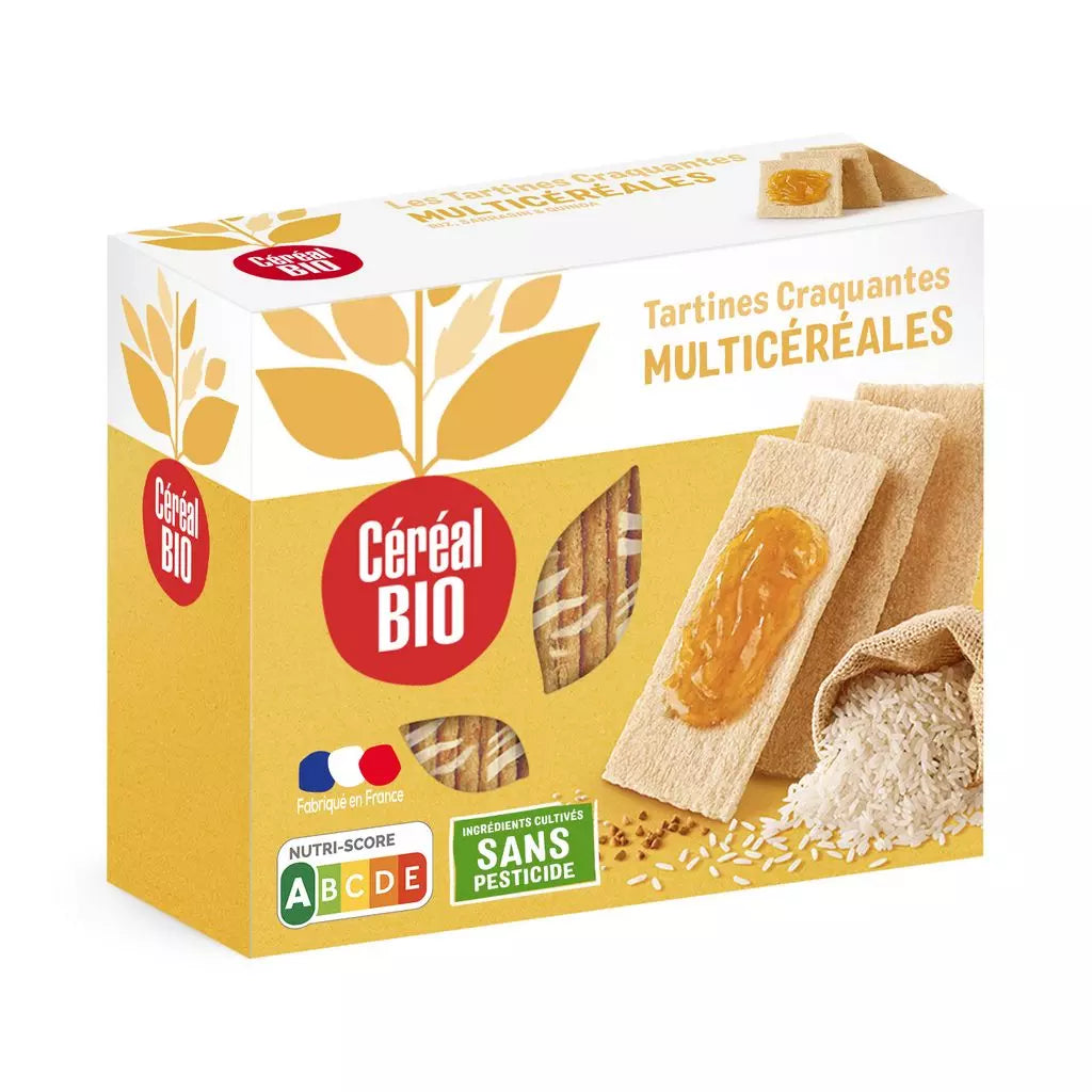 CEREAL BIO Multigrain Crispy Toasts – 145g