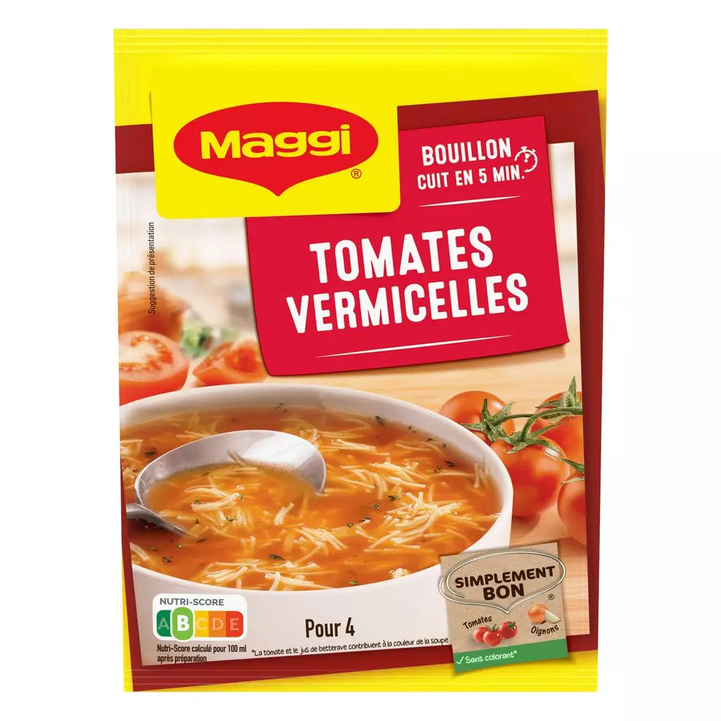 MAGGI Dehydrated Tomato and Vermicelli Soup (70g, serves 4) 70g