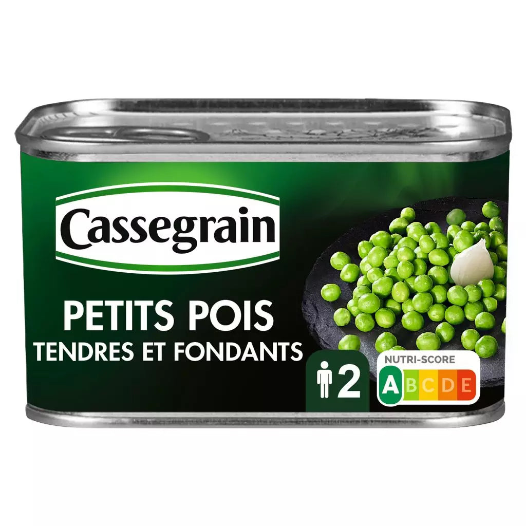 Cassegrain Petit Pois Tenders et Fondants 280g