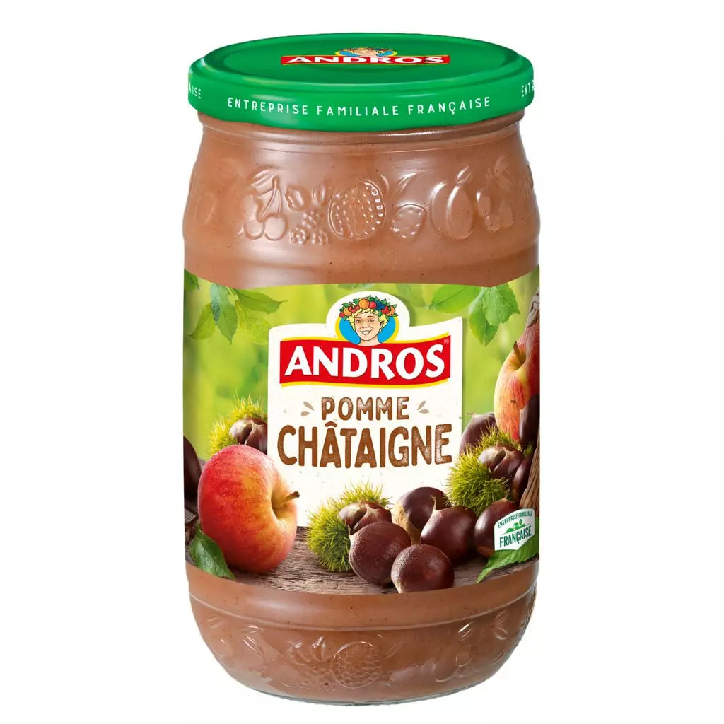 ANDROS Apple & Chestnut Purée in Jar – 785g