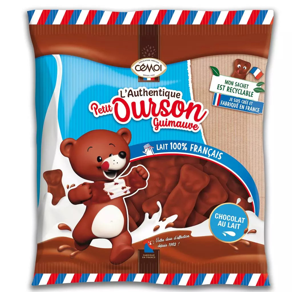 CEMOI Milk Chocolate and Marshmallow Bear Candies 170g