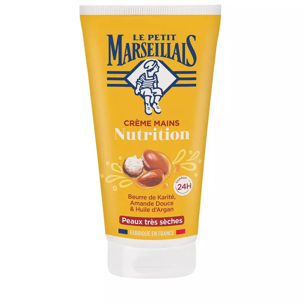 LE PETIT MARSEILLAIS Hand cream nutrition very dry skin shea butter sweet almond argan oil