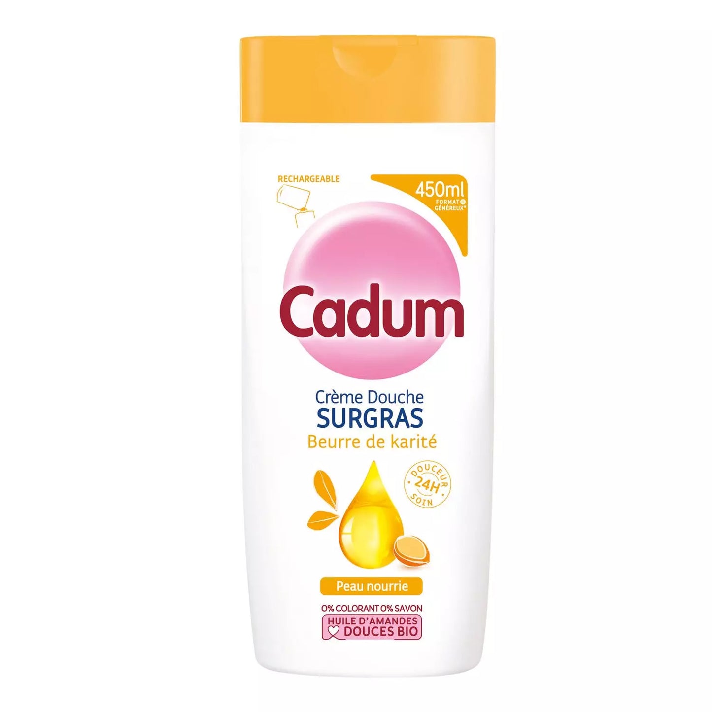 CADUM Sanftes Duschgel mit Sheabutter 450ml