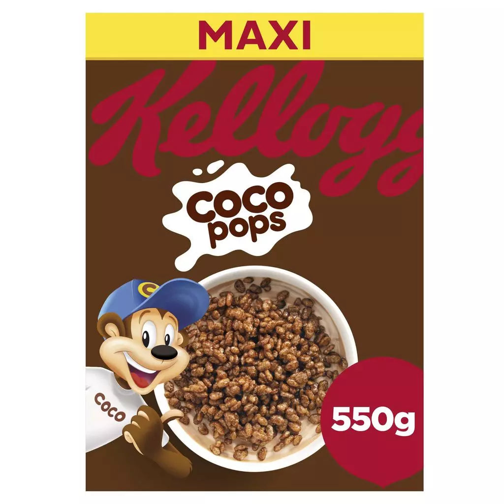 KELLOGG'S Coco Pops Original – Chocolate-Flavoured Cereal