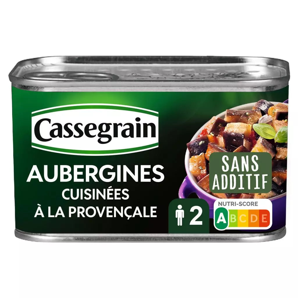 Cassegrain-Auberginen-Cuisinées à la Provence 375g