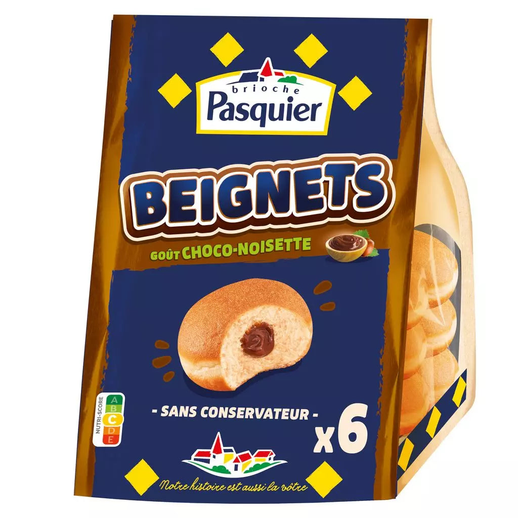 PASQUIER Chocolate-hazelnut Flavoured Doughnuts 270g