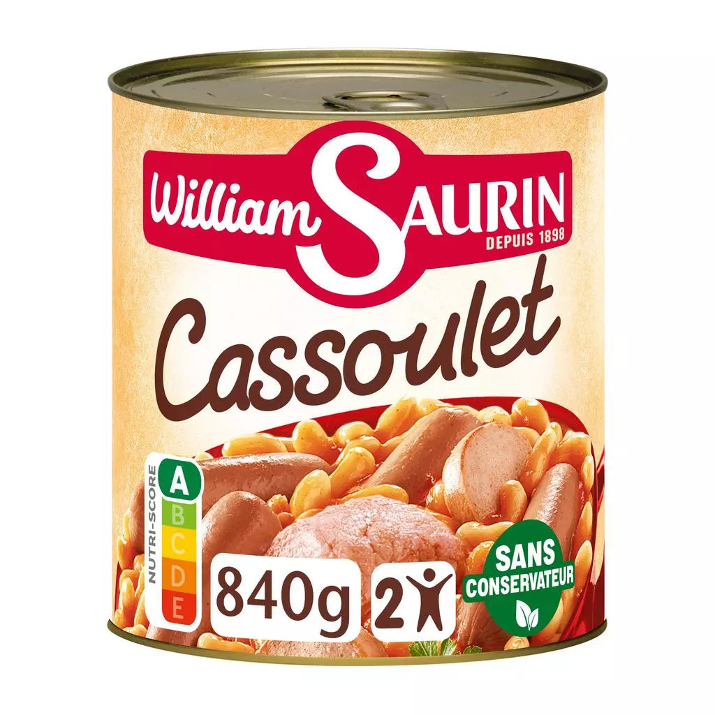WILLIAM SAURIN Cassoulet 840g