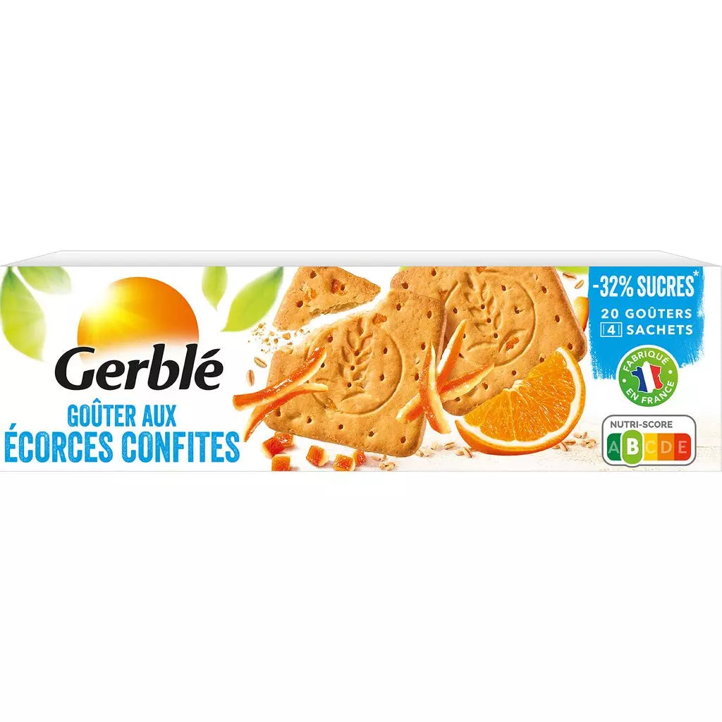 GERBLE Candied Peel Snack Biscuit 360g