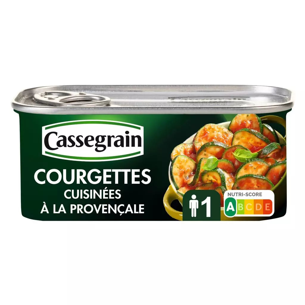 Cassegrain-Zucchini-Cuisinées à la Provence 185g