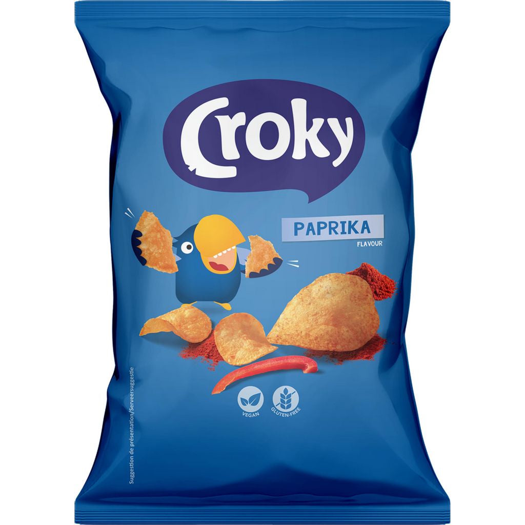 CROKY Chips Paprika 150g