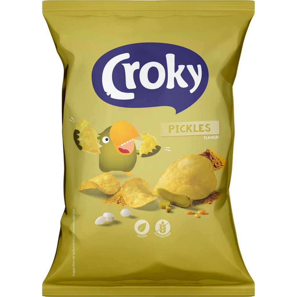 CROKY Chips Pickles 150g