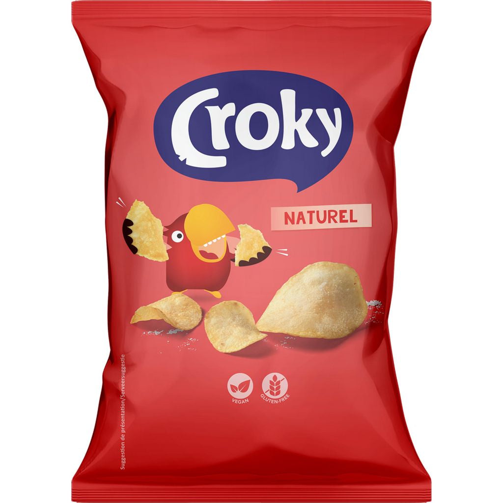 CROKY Chips Natur 150g