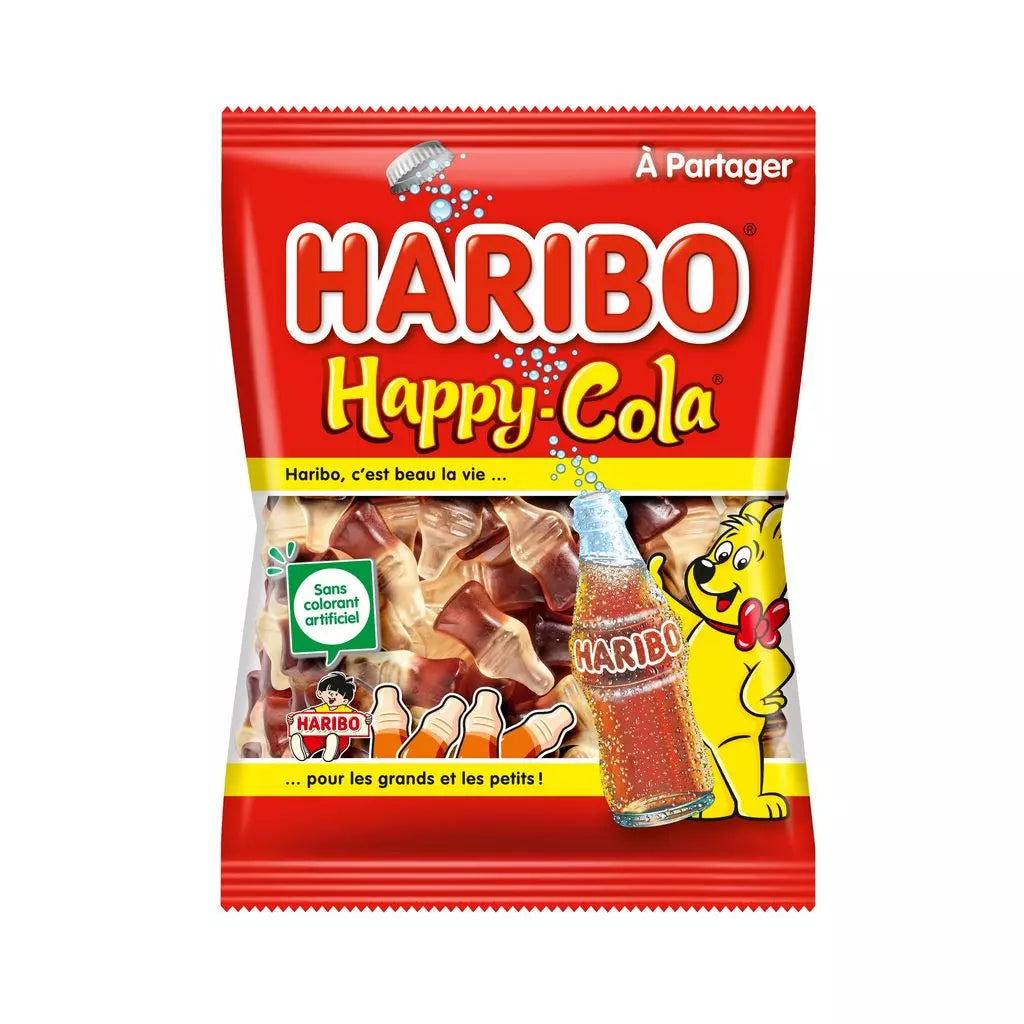 HARIBO Happy Cola Gummy Candies with Cola Flavor 300g
