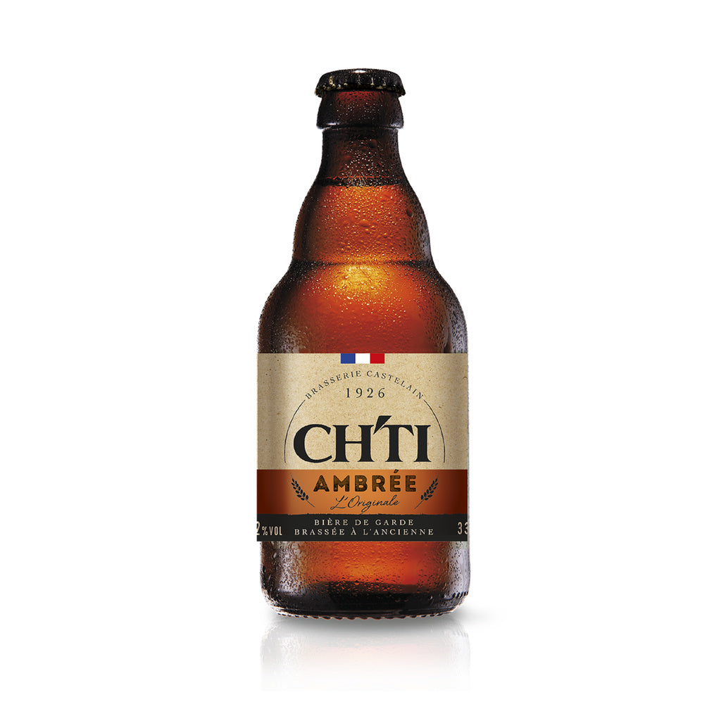 CH'TI Bière ambrée L'Originale 6,2% 330ml