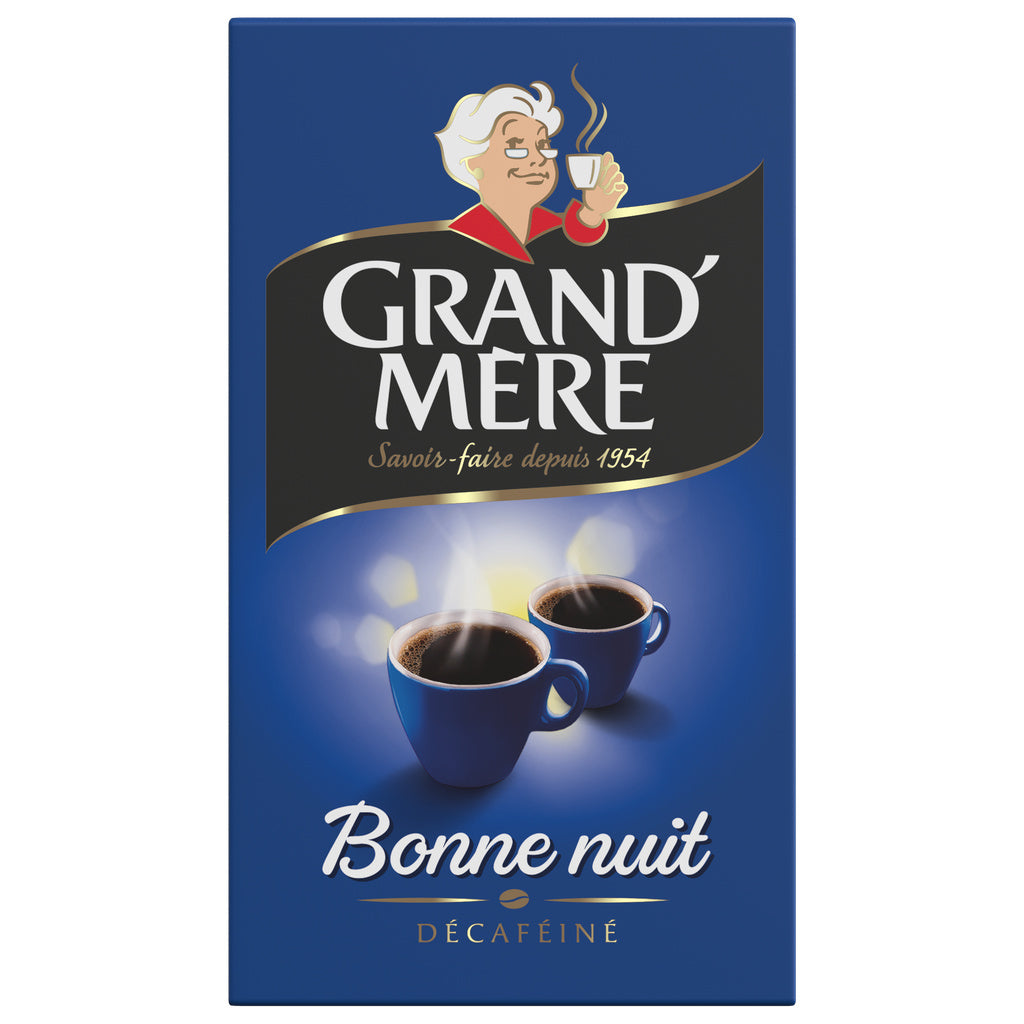 GRAND'MERE Café moulu Décaféiné Bonne Nuit 250g