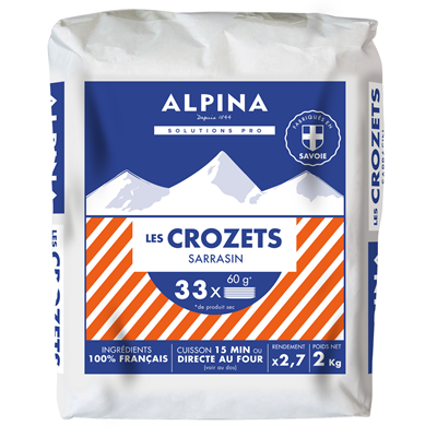 ALPINA Savoie Crozet sarrasin 2 kg