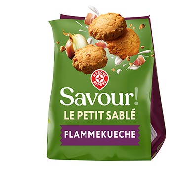 MARQUE REPÈRE SAVOUR Flammkuchen-Keks 100g
