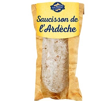NOS RÉGIONS ONT DU TALENT Ardèche IGP Dry Sausage – 280g