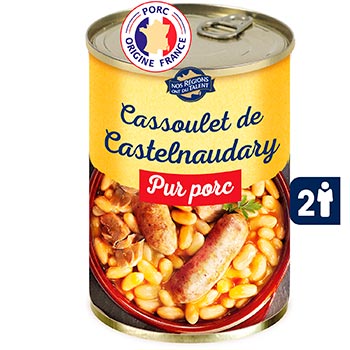 NOS REGIONS ONT DU TALENT Cassoulet Castelnaud 840g