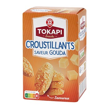 MARQUE REPÈRE Knusprige Gouda-Kekse - 85g