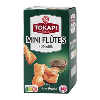 MARQUE REPÈRE Mini-Blätterteig-Gebäck Rosmarin - 100g