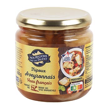 NOS RÉGIONS ONT DU TALENT Aveyronnais Tripoux 400g