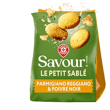 MARQUE REPÈRE SAVOUR Parmesan-Pfeffer-Kekse 100g