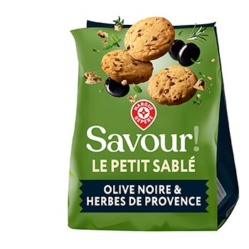 MARQUE REPÈRE SAVOUR Kekse Oliven Kräuter der Provence 100g