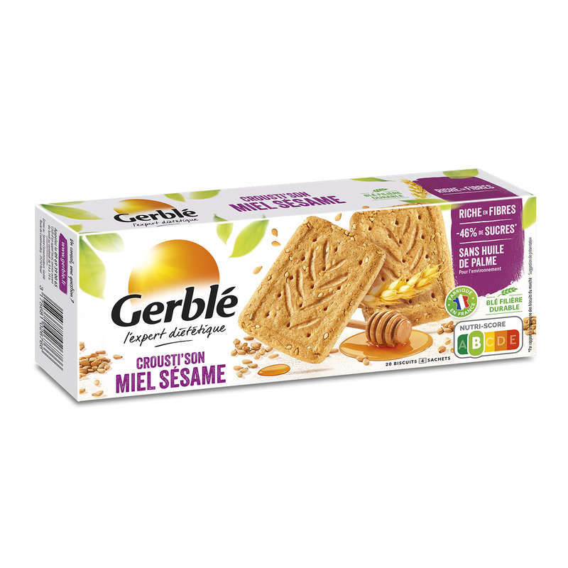 GERBLE Honey Sesame Crunchy Biscuit 200g