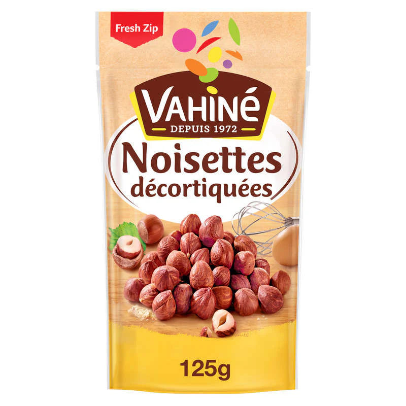 VAHINE Shelled Hazelnuts 125g – For Baking & Snacking