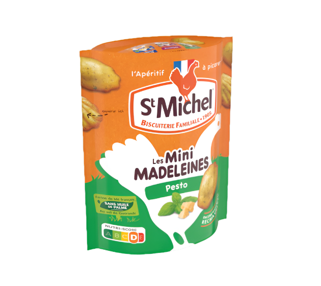 ST MICHEL Mini Madeleines Pesto 100g