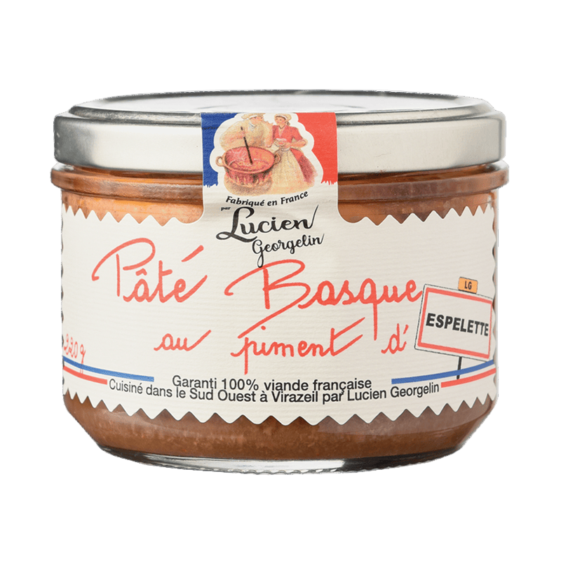 LUCIEN GEORGELIN Basque Pâté with Espelette Pepper – 220g
