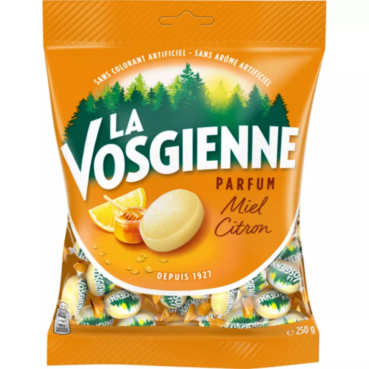 LA VOSGIENNE Honey Lemon Flavor Candy 250g