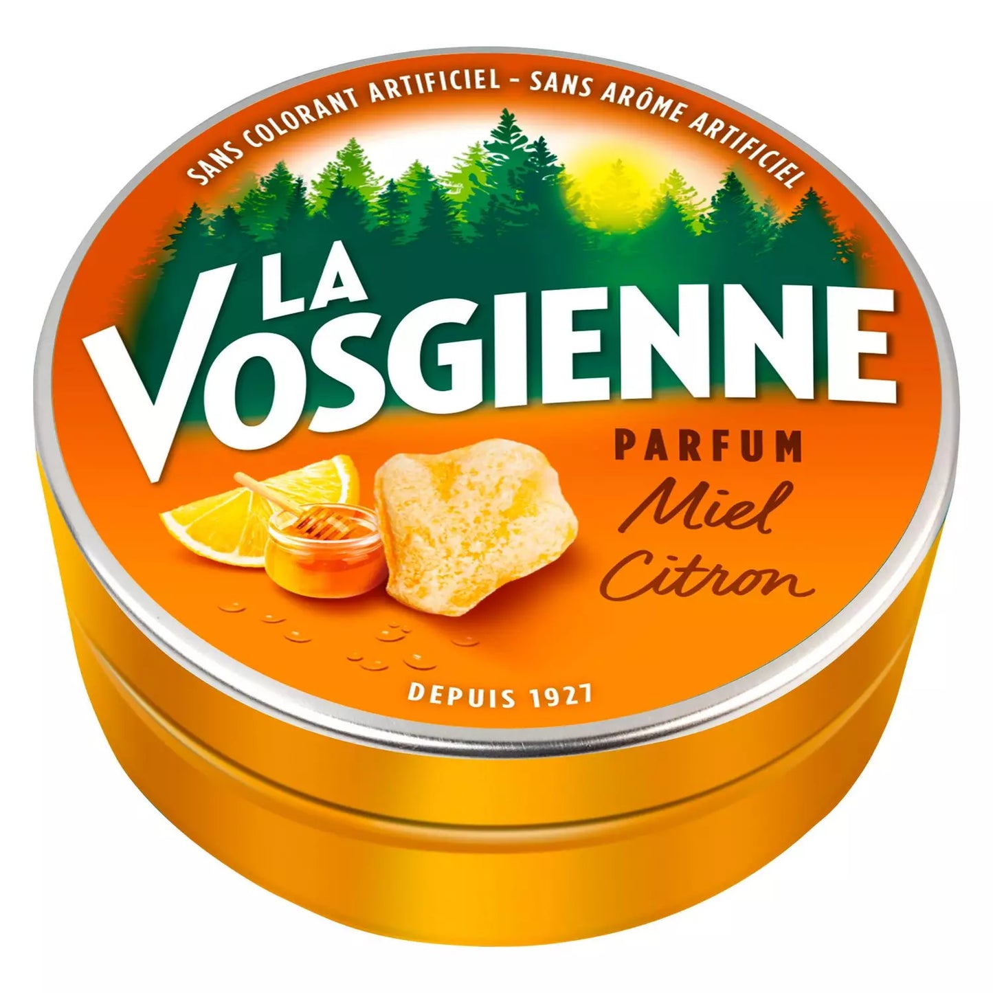 LA VOSGIENNE Honey Lemon Flavor Candy 125g